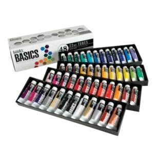 Liquitex BASICS Acrylic Paint Tube 48-Piece Set