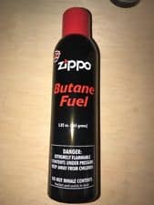 Zippo Butane Fuel 5.82 Oz