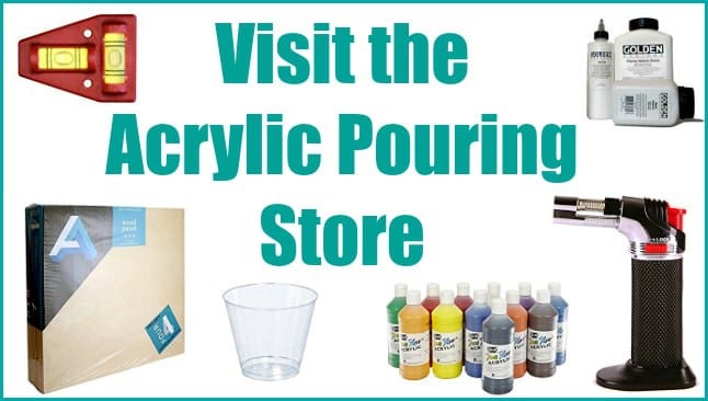 Where to buy acrylic pouring supplies. Get your painting and pouring supplies at the Acrylic Pouring Store.