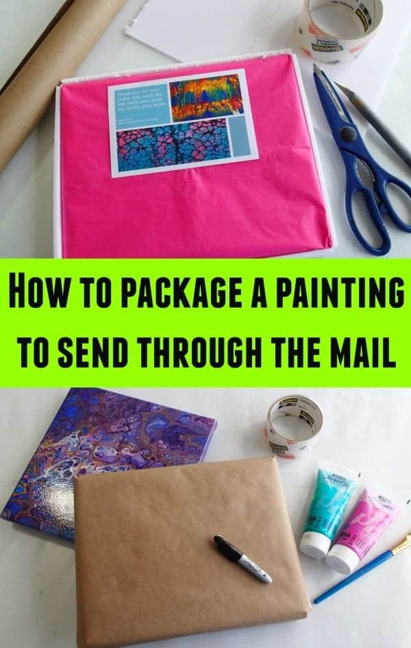 Need to mail a painting This video shows you how to safely package and protect your painting or canvas to send it through the mail.