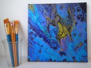 Color Shift Paint Flip Cup with Black - AcrylicPouring.com