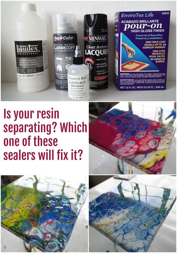 Can you seal the oil into your painting or tile so that you don't need to clean it in order to get the perfect finish on your resin or varnish  This video review tests and reviews options for sealing before using resin.