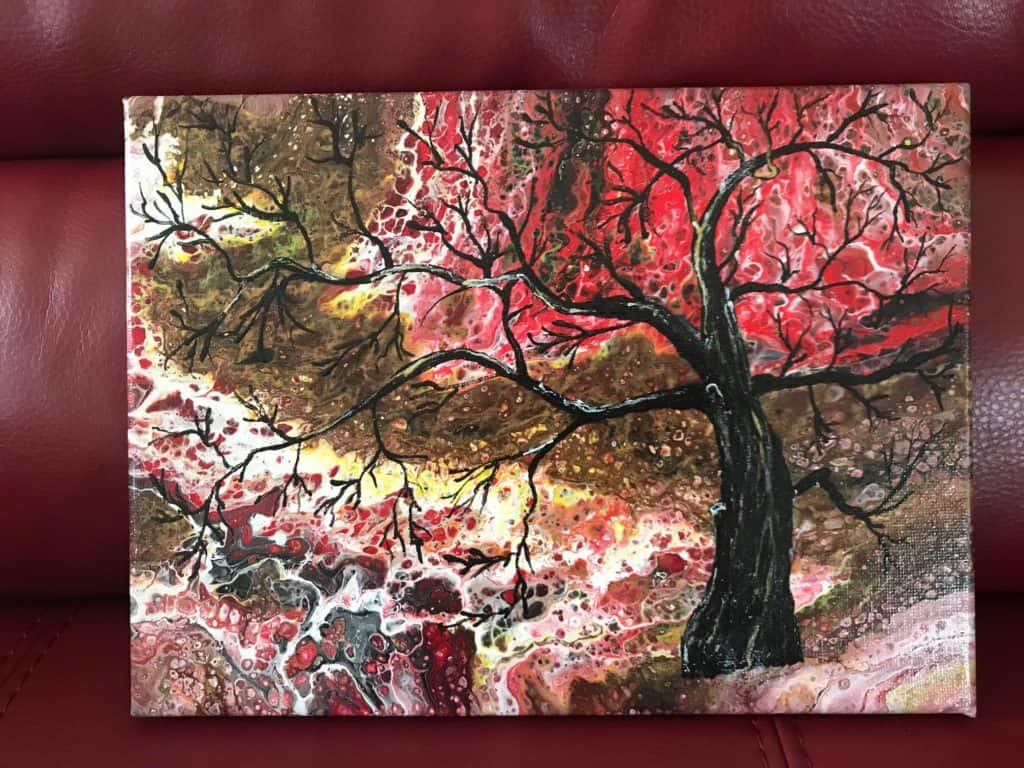 oak tree painting