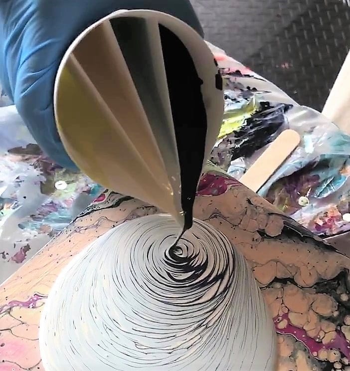Acrylic Pouring Split Cup