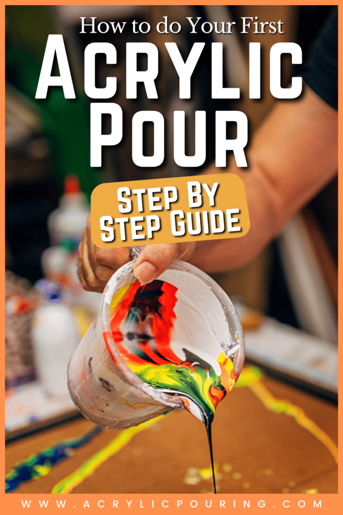 Maybe you’re worried about what it will look like, the costs, or what someone else may think? We'll walk you through your first pour with a few helpful tips. This is the time to practice, learn how to mix your paints, determine which brands of paints you like, mediums that work for you, color combinations you prefer, etc.