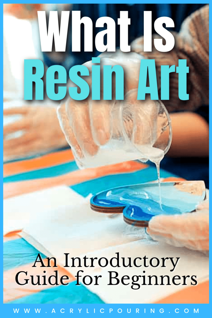 So, what is resin art? It is a kind of art that uses the medium known as resin. There are different resin types, but polymer and epoxy resins are the two most frequently used by artists in casting, pouring, or coating methods. To start making resin art, mix the resin and catalyst according to the specified ratio, add your colorants, and experiment. Make sure to wear the proper protective gear, especially a mask and pair of gloves, when using it in your art.