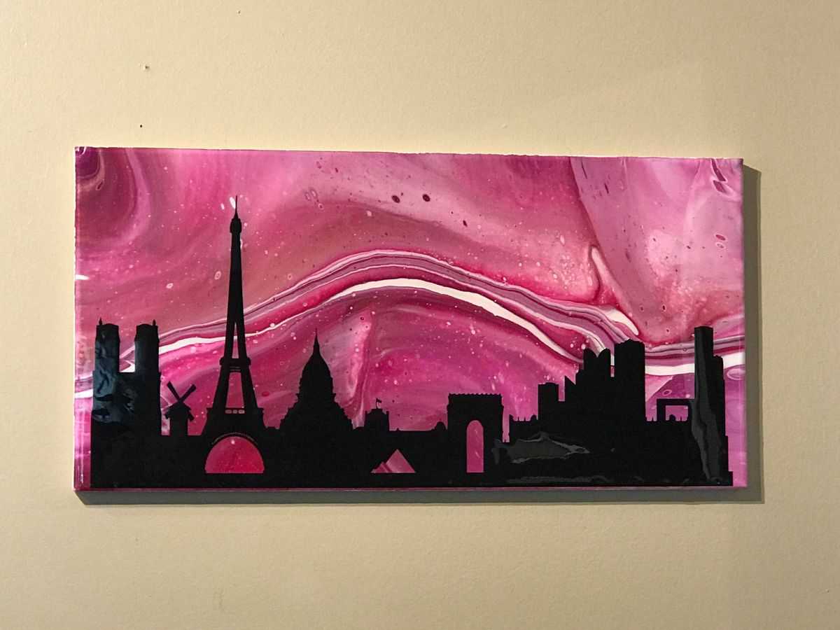 7 Pink Pour Paintings To Give You That Warm Fuzzy Feeling 