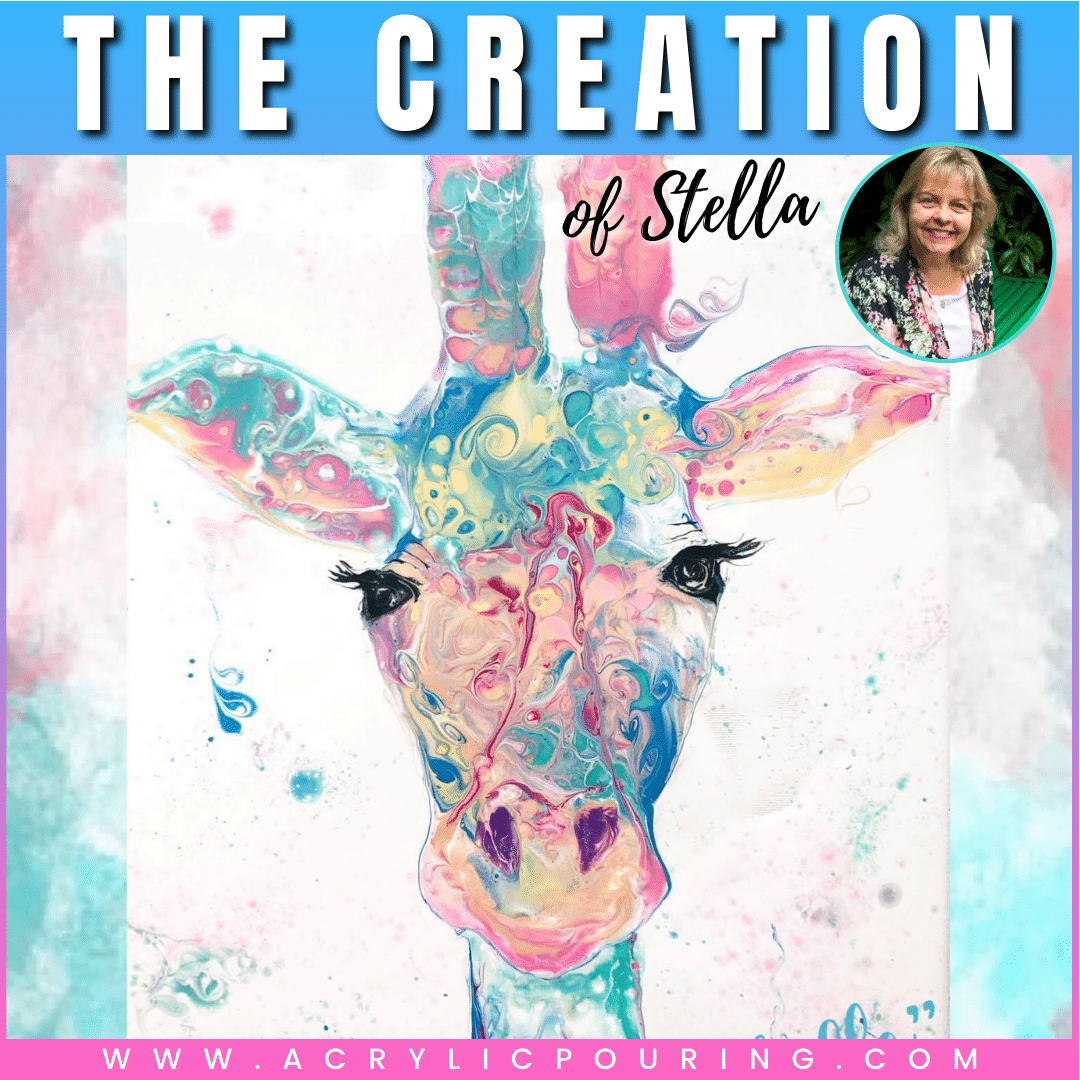 IG The Creation of Stella Acrylic Pouring